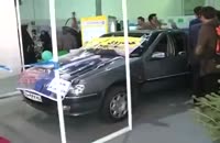 دیدار استاندار البرز از خودروی آب سوز در نمایشگاه تهران