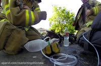 تبلیغ دوربین GoPro و نجات گربه توسط آتشنشان