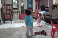 رقص زیبای کودک مشهدی-تینا