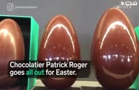 ویدئویی خوشمزه از شکلات در طرح های مختلف