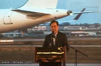 تحویل اولین هواپیمای ایرباس در فرودگاه مهرآباد