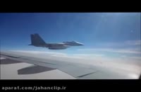 خلبان شجاع ایرانی در مقابل تهدید موشكی عربستان