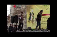 اجرای گروه تأتر رضوی در مجلس پخت بزرگترین شله زرد کشور، مجری طرح سید مسعود بنی حسینی