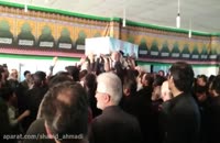 ورود شهدای گمنام فاطمی به حسینیه ی چهاردانگه ای ساری