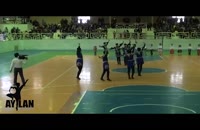 رقص آیینی آذربایجان در اختتامیه مسابقات ورزشی توسط گروه آیلان