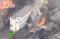 آتش‌سوزی 140 ساختمان در ژاپن