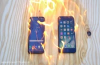 آتش زدن Galaxy s8 Plus و iPhone 7 Plus ؛ کدام قویتر هست